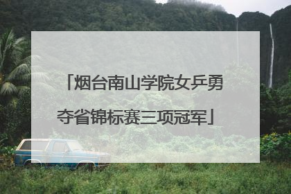 烟台南山学院女乒勇夺省锦标赛三项冠军
